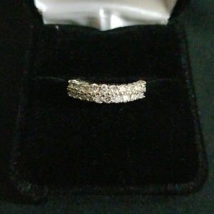 14k ring solid gold 3/4 carat natural diamond